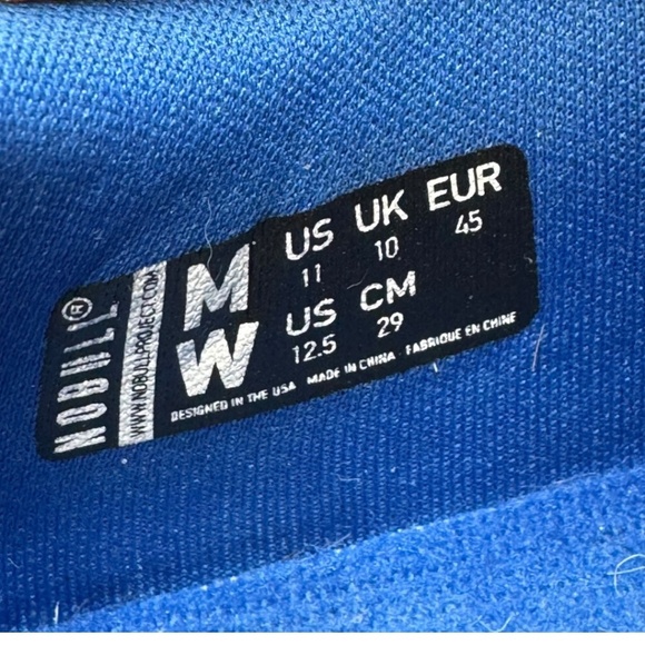 NOBULL Ripstop Runner Blue Sneakers - Picture 4 of 15